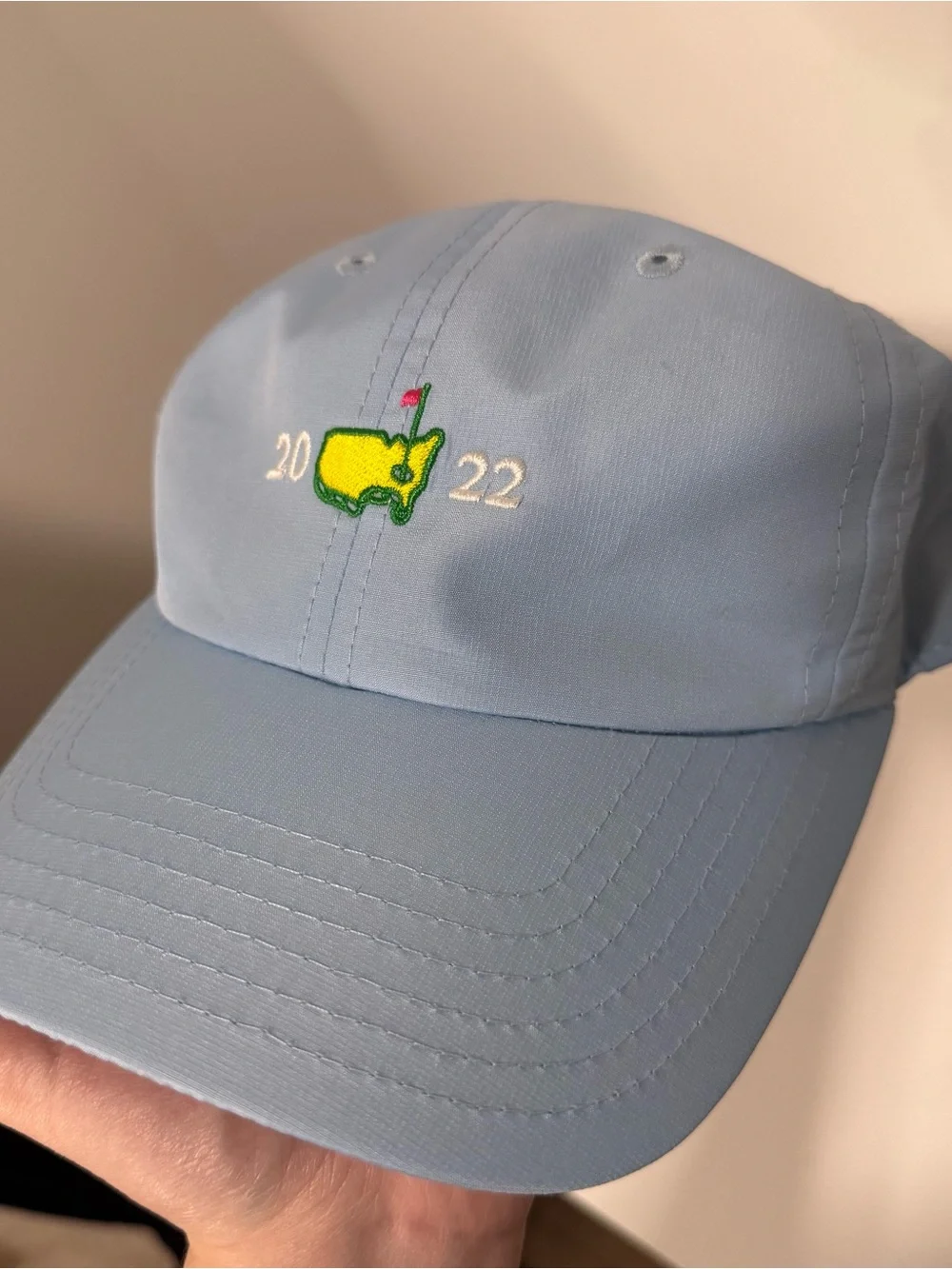 Masters Tournament Light Blue Baseball Cap 2022